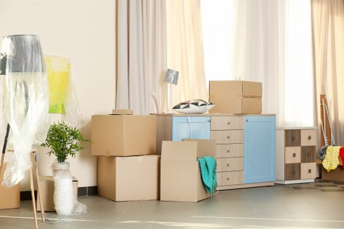 Office relocation team planning a move in Enfield