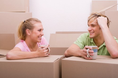 Office removal team planning an Enfield business relocation
