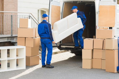 House removal support for a flat or family home in Enfield