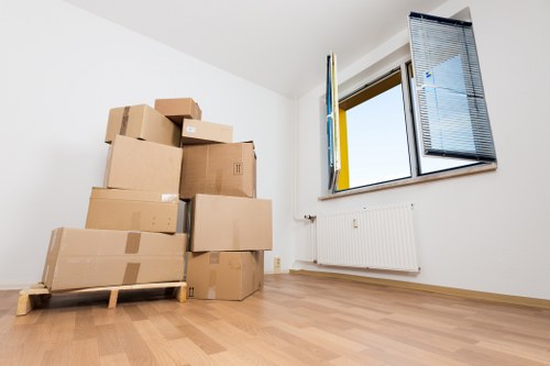 Trained staff loading furniture with care in Enfield
