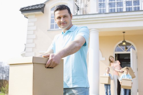Local moving team planning a residential relocation in Enfield