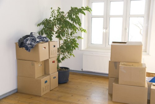 Local moving team planning access and parking in Enfield