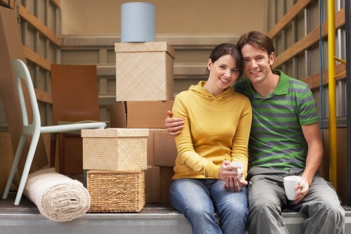 Local house movers handling a family relocation in Enfield
