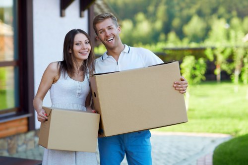 Man and van assistance for loading furniture and boxes in Enfield