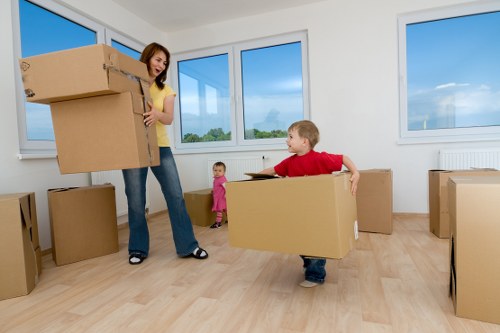 Man and van service helping with a local move in Enfield