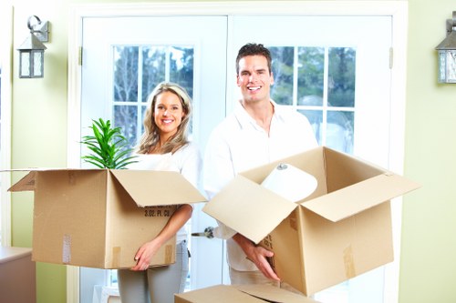 Local removal team handling a flat move in Enfield