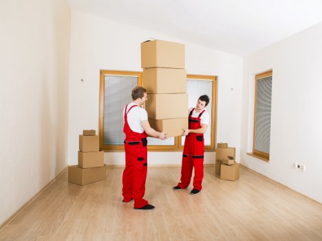 Van loaded securely for safe transport